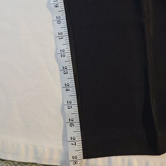 Norton McNaughton Petites Black Slacks Size 6P Classic Fit Career Pants - Picture 7 of 7